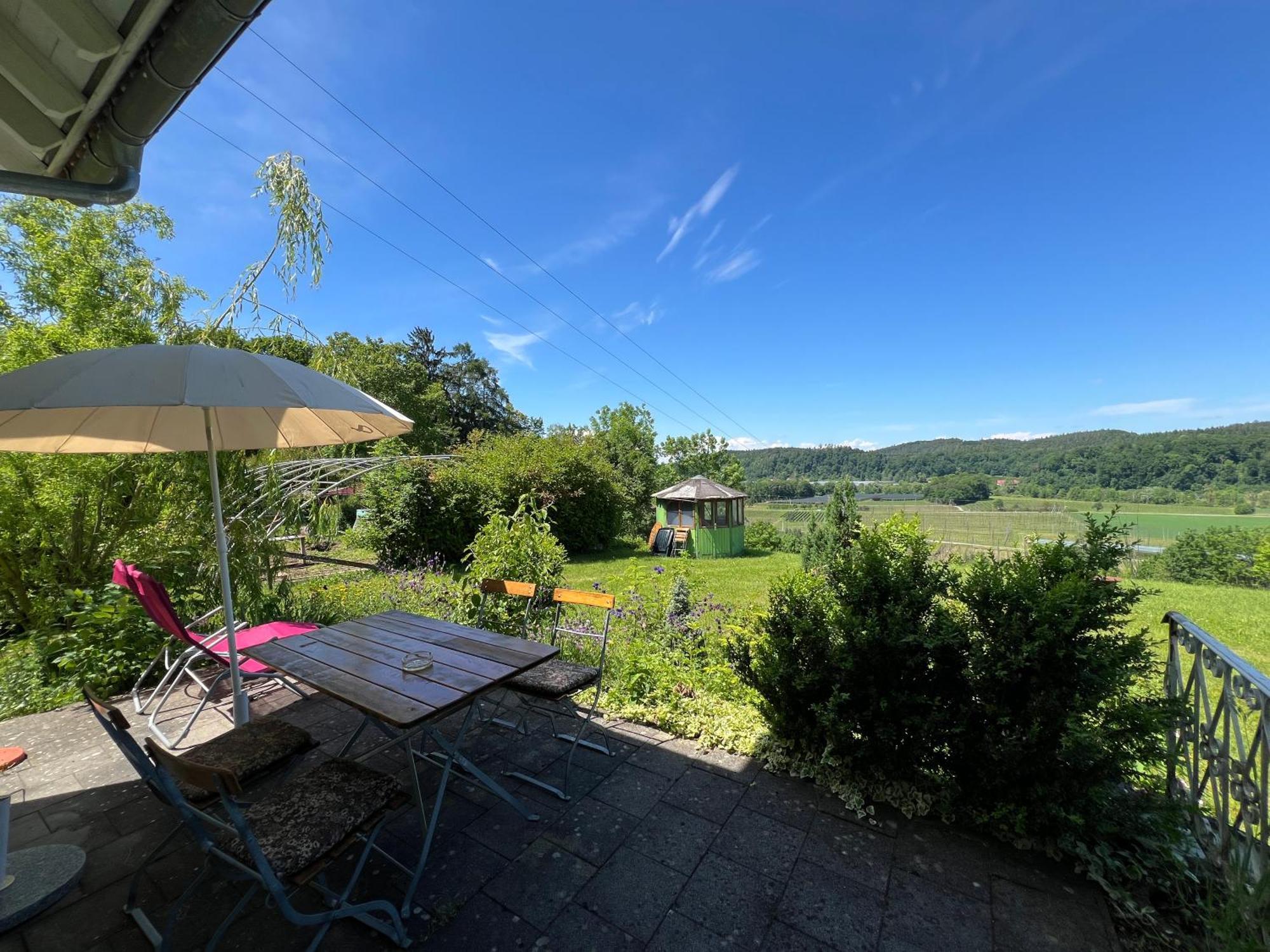 Einzigartiger Panoramablick, Bodensee Und Messe In Der Naehe Tettnang Bagian luar foto